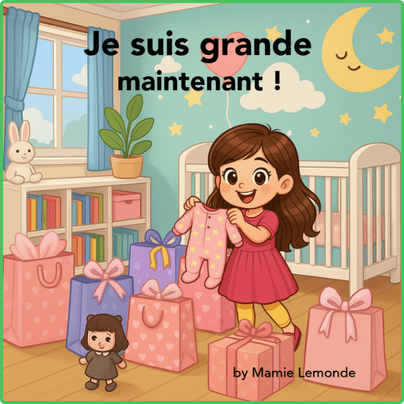 Je suis grande maintenant !