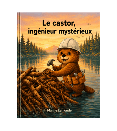Le castor, ingénieur mystérieux French book cover
