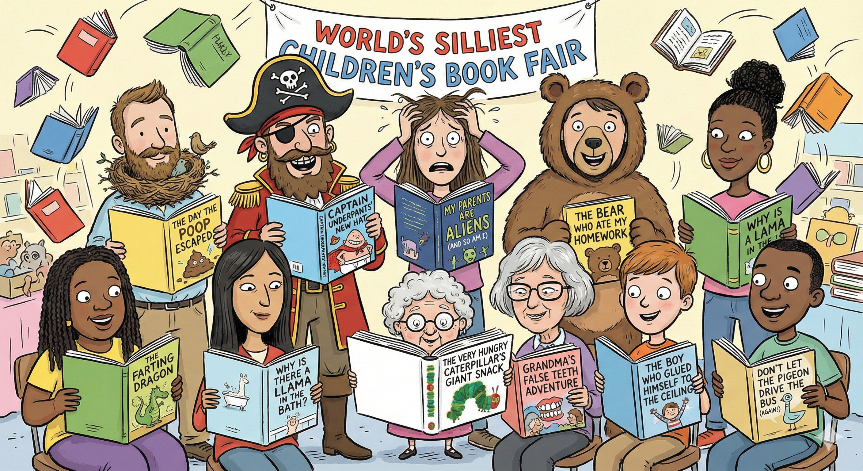 Children's authors welcome